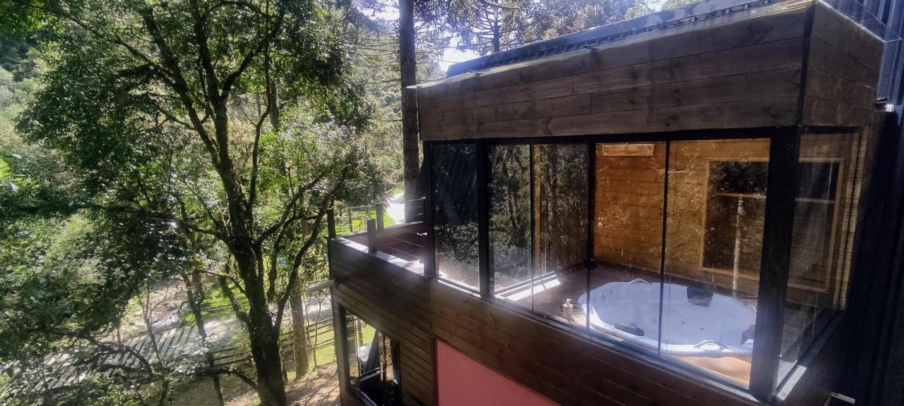 Chales Estancia Cachoeira Do Avencal Urubici Eksteriør billede